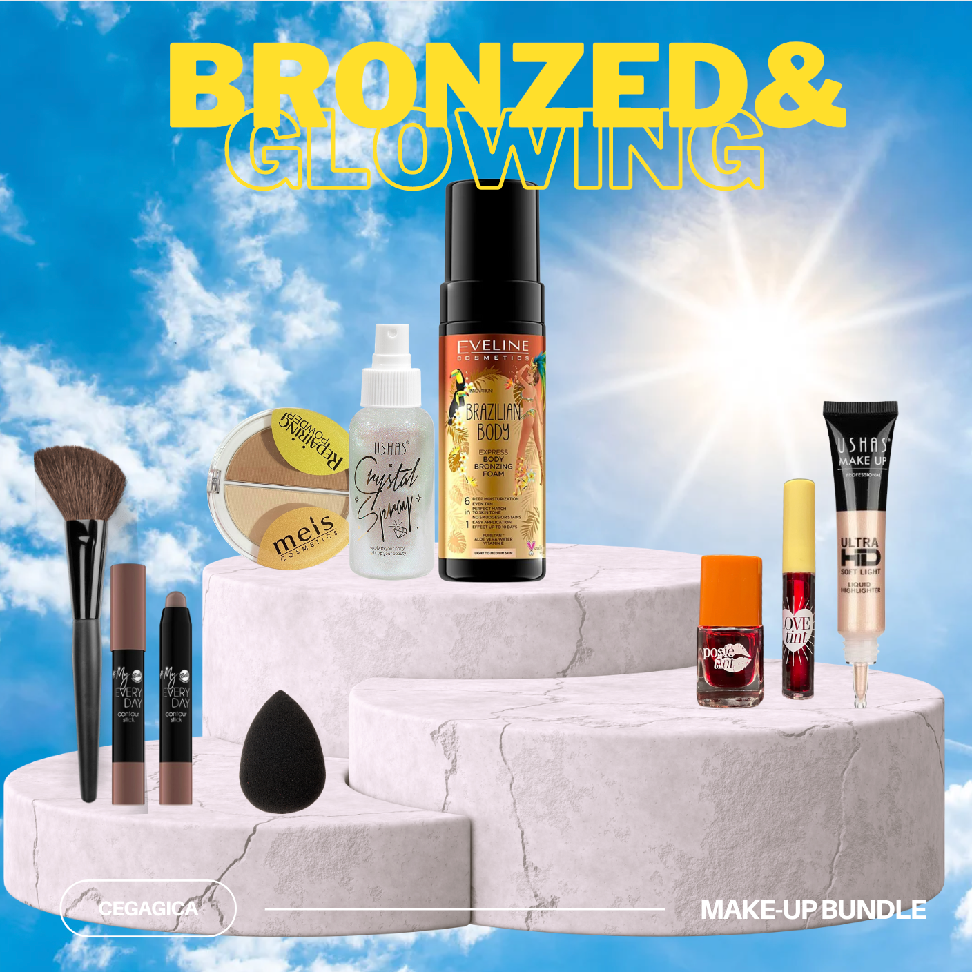Bronzed & glowing bundle!