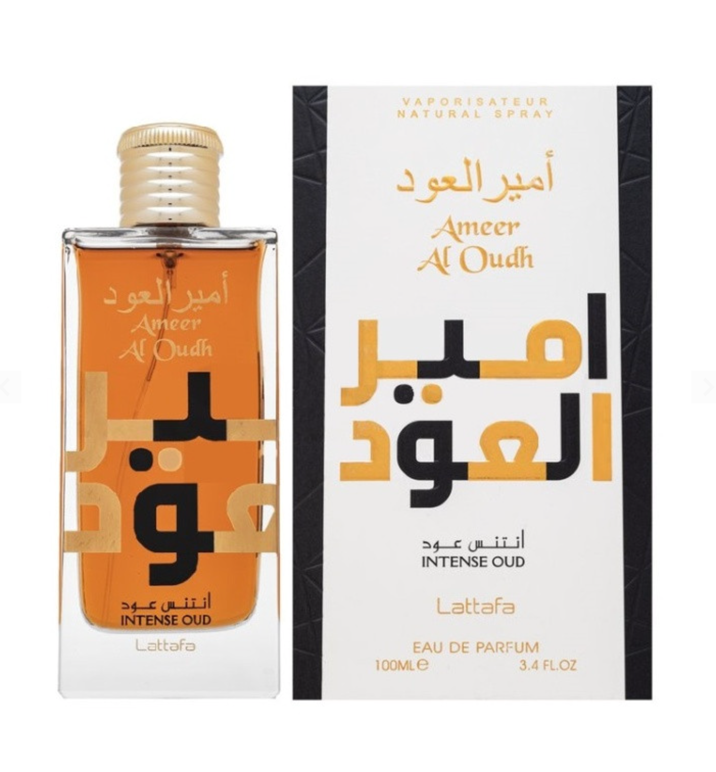 Z- Apa de Parfum Ameer Oudh Intense, Lattafa, 100 ml