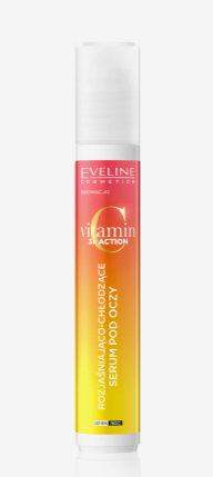 Ser de ochi roll-on iluminator Vitamin C 3xAction Eveline