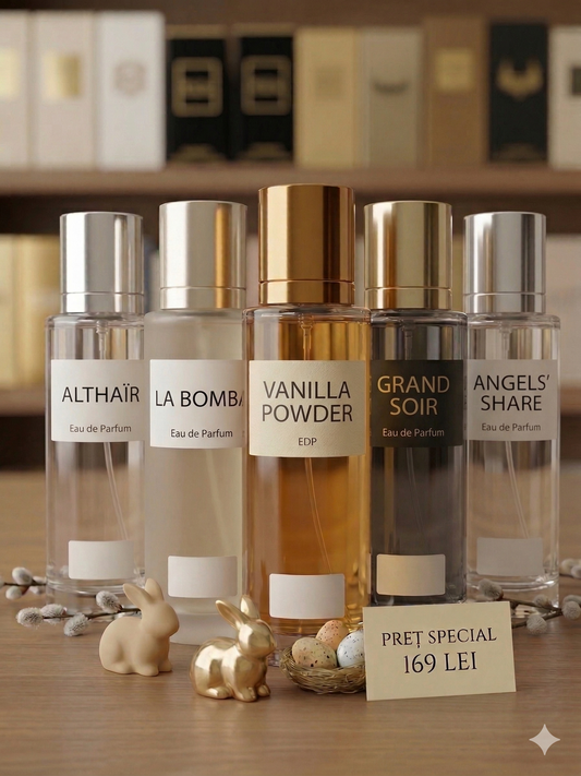 Bundle 5 parfumuri de poseta surpriza
