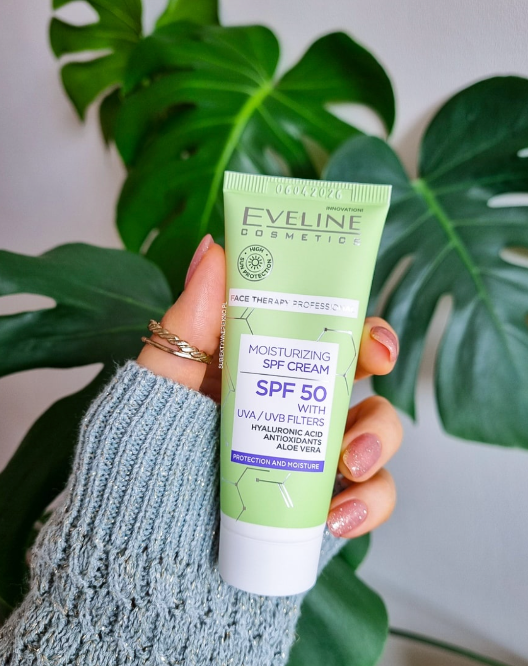 SPF 50, Face therapy by EVELINE