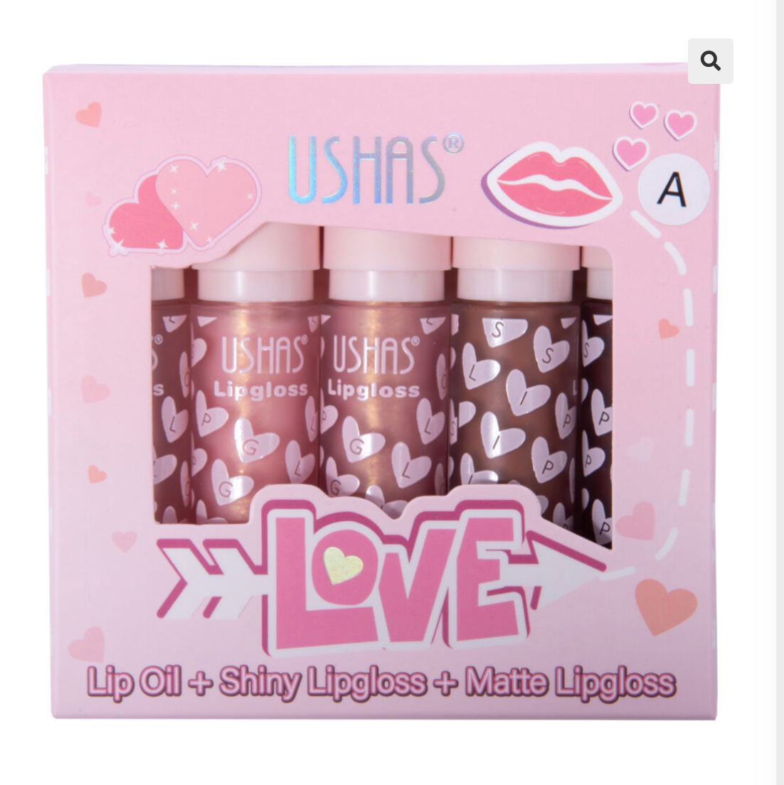 Set Lip oil + Shiny lipgloss + mattte lipgloss