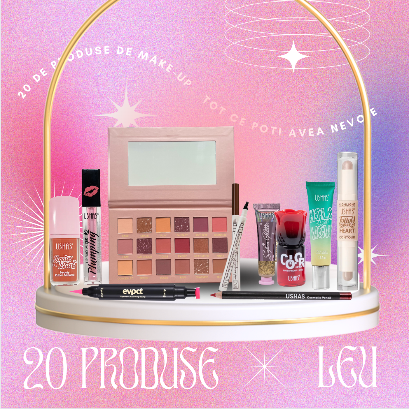 Leo bundle (20 produse MUA)