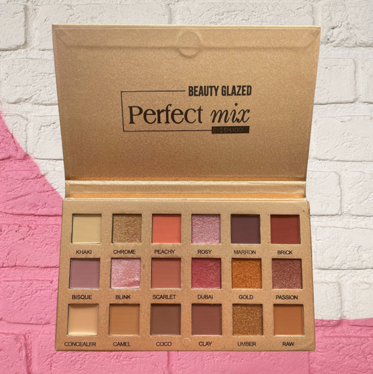 Paleta din 18 farduri profesionala, Beauty Glazed