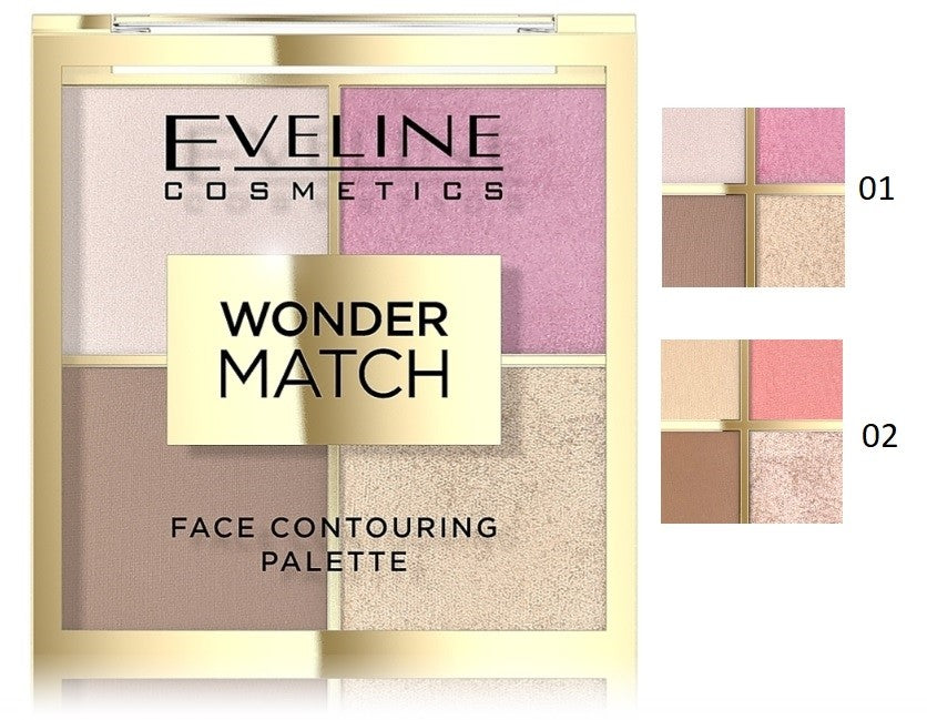 Eveline Cosmetics Wonder Match Face Contouring Palette