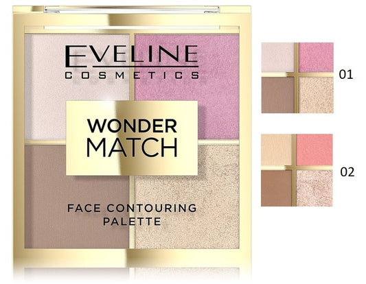 Eveline Cosmetics Wonder Match Face Contouring Palette