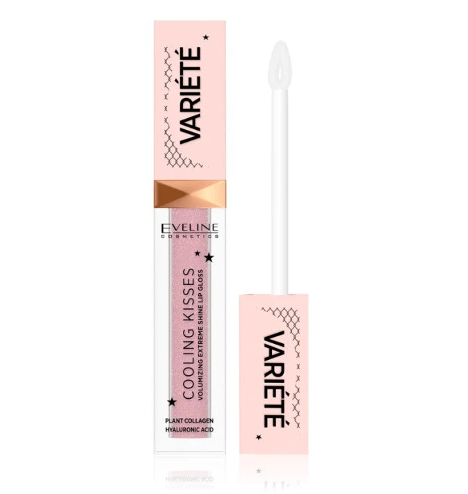 Lip gloss hidratant cu efect racoritor, Cooling Kisses Eveline