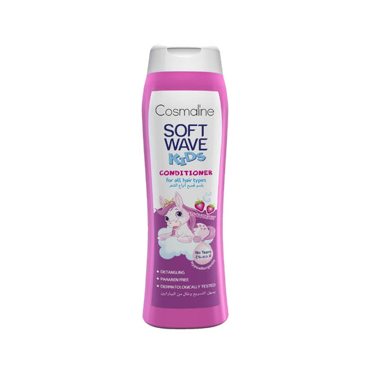 S- COSMALINE Soft Wave Balsam de Par pentru Copii Capsuni 400ml