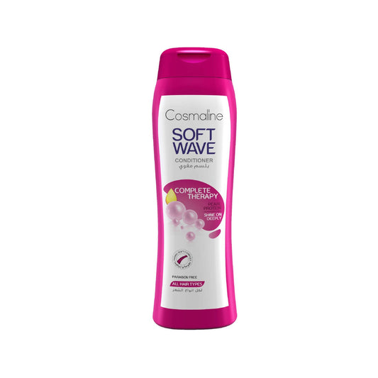 S- COSMALINE Soft Wave Balsam fortifiant - Toate tipurile de păr, 400 ML