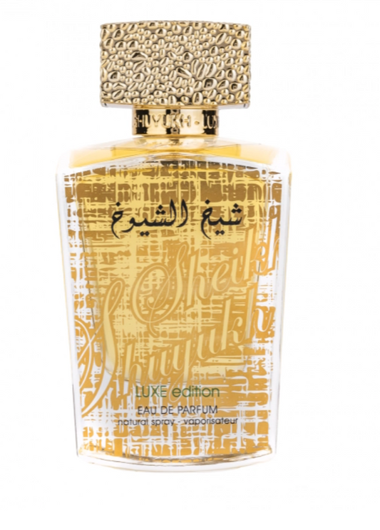 X- Apa de Parfum SHEIKH AL SHUYUKH LUX ED. GOLD, Lattafa, 100 ML