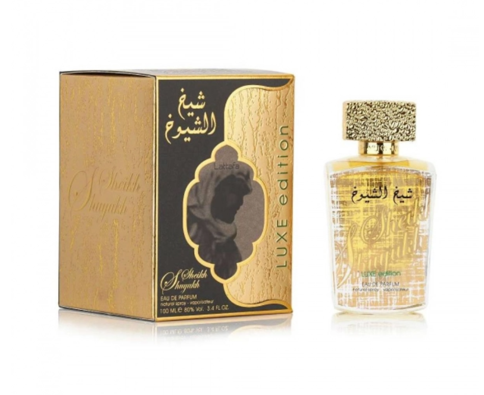 X- Apa de Parfum SHEIKH AL SHUYUKH LUX ED. GOLD, Lattafa, 100 ML