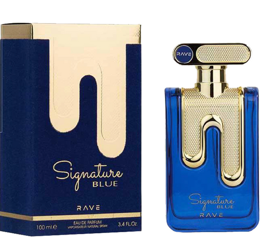 A- Apa de Parfum Signature Blue, Lattafa, 100 ML