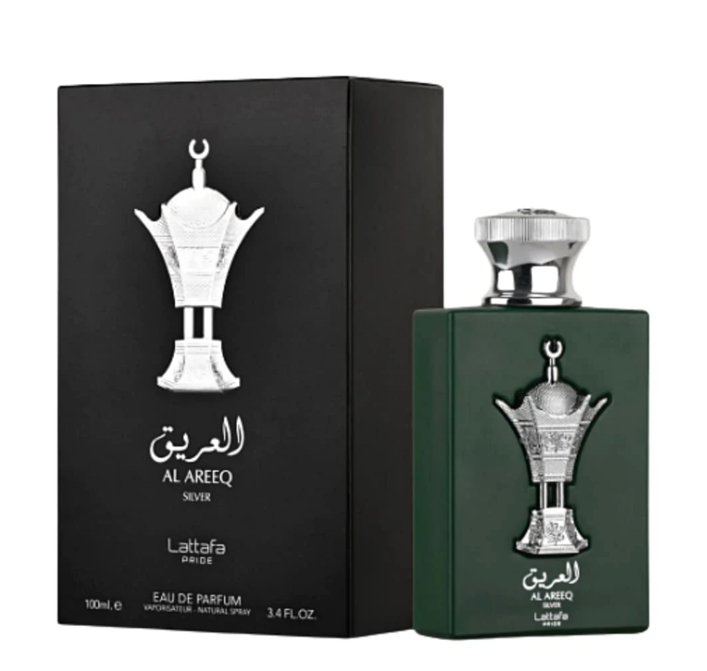 X - Apa de Parfum Al Areeq Silver, Lattafa, 100 ML