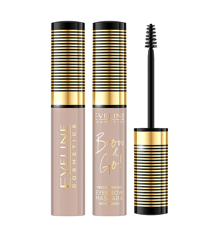 Gel fixare sprancene, Brow & Go, Eveline