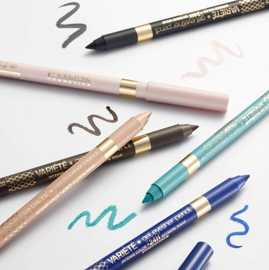 Creion eyeliner gel rezistent la apă, Variete, Eveline
