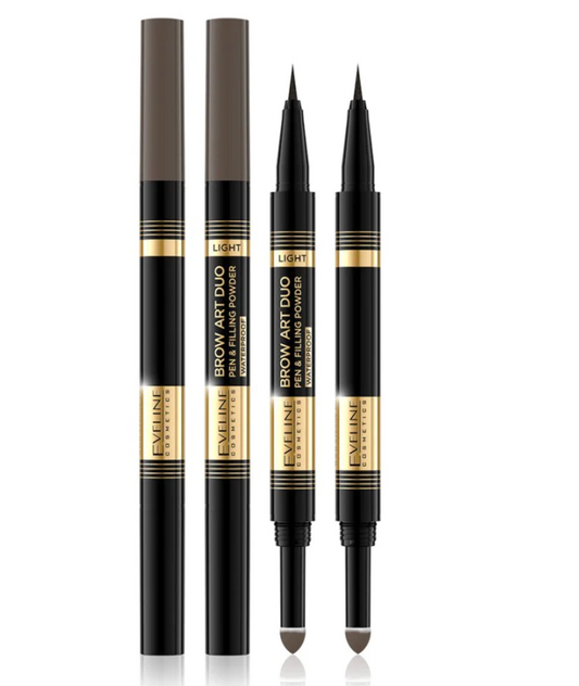 Carioca + fard in pix, Brow ART DUO, Eveline