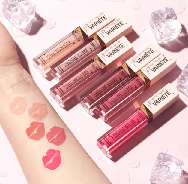 Lip gloss hidratant cu efect racoritor, Cooling Kisses Eveline