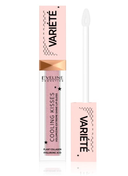Lip gloss hidratant cu efect racoritor, Cooling Kisses Eveline