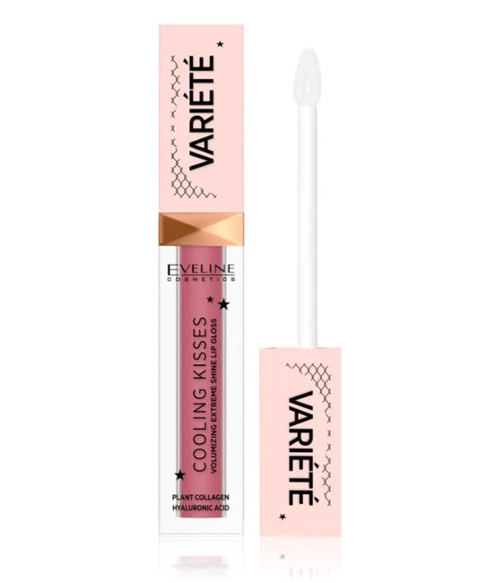 Lip gloss hidratant cu efect racoritor, Cooling Kisses Eveline