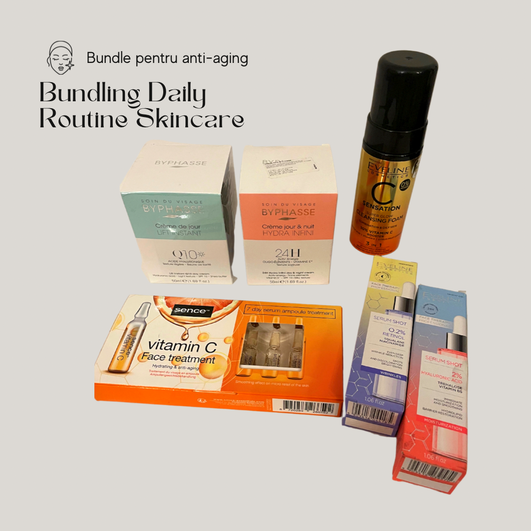 Skincare bundle pentru efect anti-imbatranire